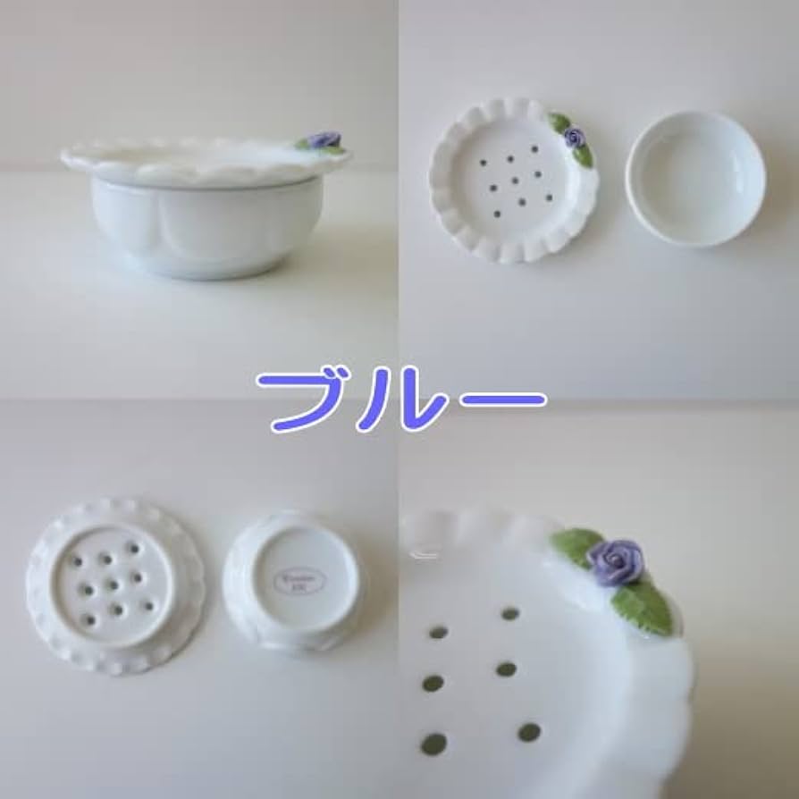 Amazon | ロココ調 ローズデコ ポプリポット 陶器 3色 ピンク